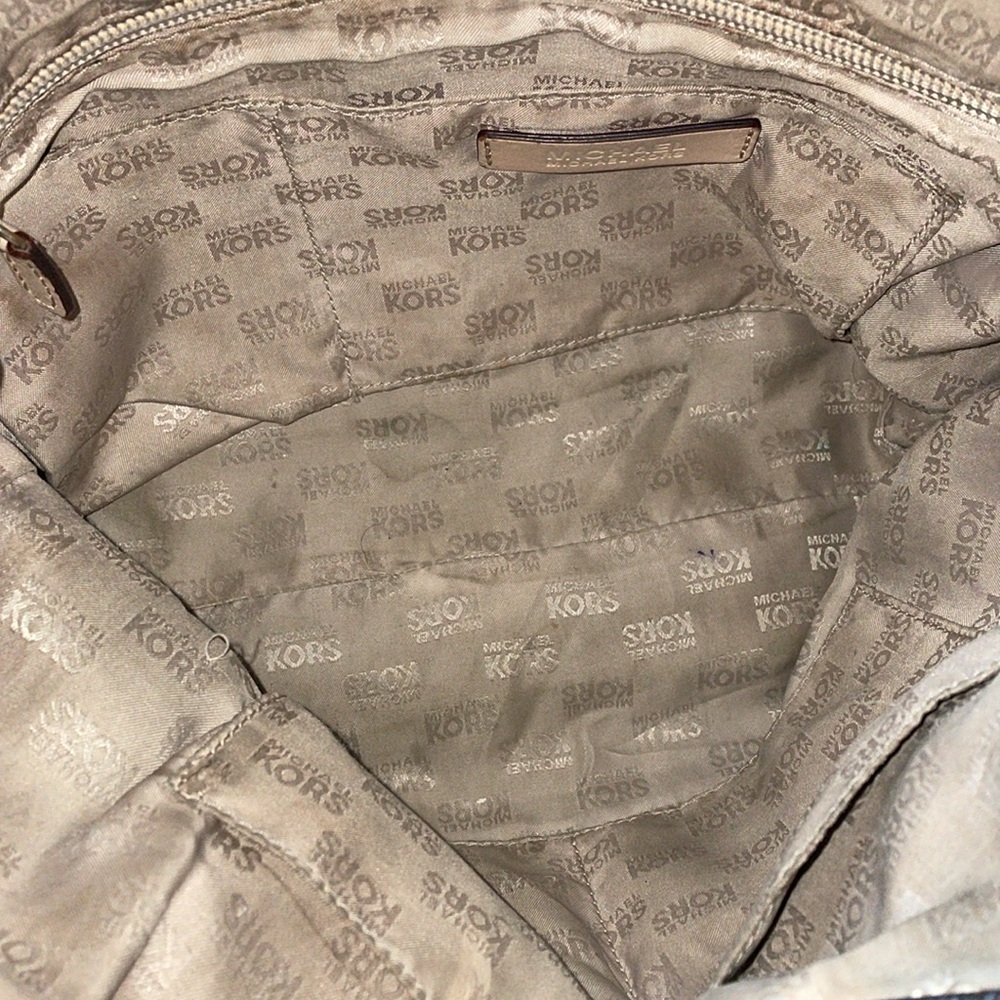 Mk Coated Signature Hobo - image 8